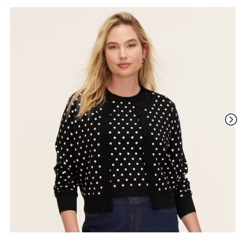 kate spade x target Mini Polka Dot Cardigan Size S